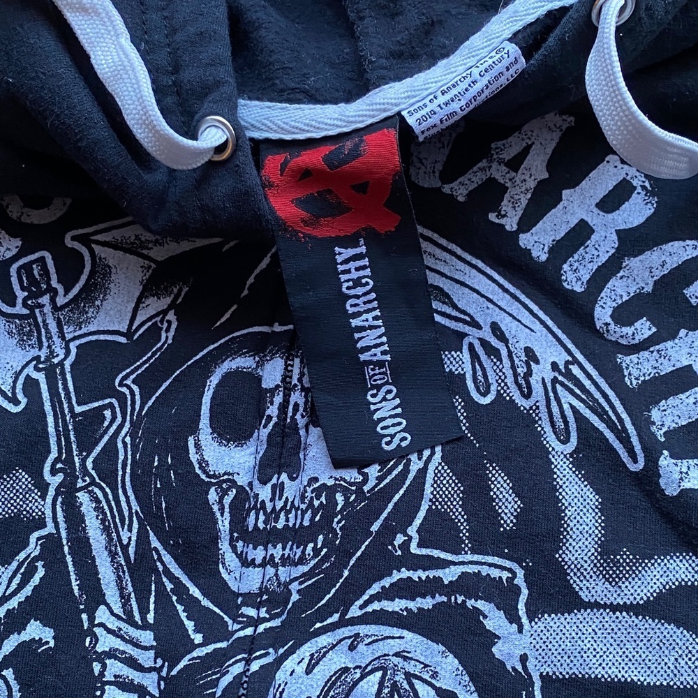 Sons of Anarchy Black Hoodie - Picture 2 of 3